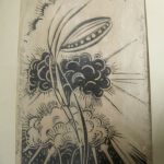 612 2098 WOOD ENGRAVING..